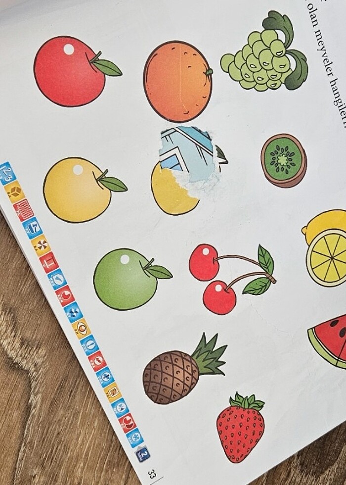 Adeda dikkat güçlendirme seti 2 yaş - Görsel 3