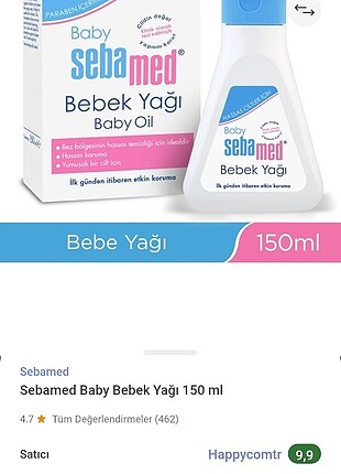 Sebamed bebek yağı 