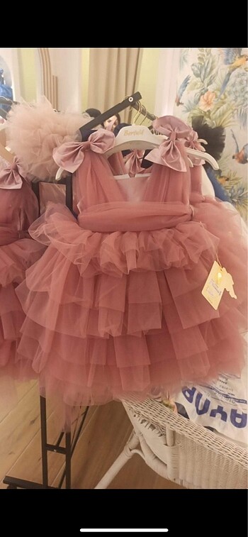 H&M KIZ BEBEK PARTİ ELBİSESİ gelinlik