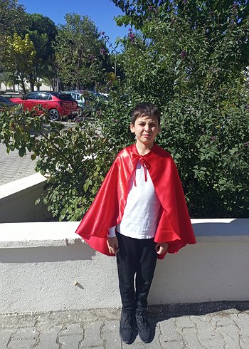 Türk bayrağı pelerin - Görsel 4