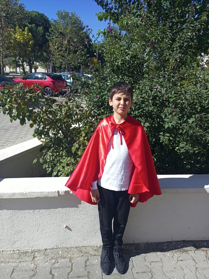 Türk bayrağı pelerin - Görsel 4