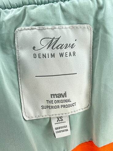 xs Beden çeşitli Renk Mavi Jeans Mont %70 İndirimli.