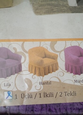 Beden Bürümcük desen koltuk örtüsü takımı