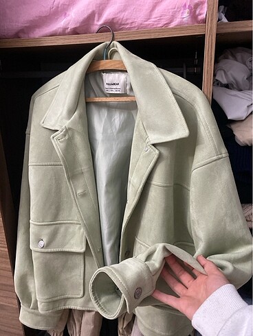 Pull and Bear Pull And Bear Mint Ceket