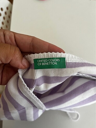 7 Yaş Beden mor Renk Benetton