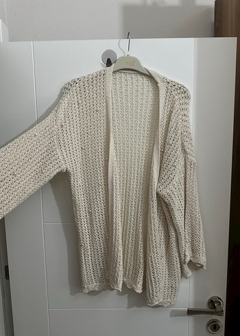 Bohem V Yakalı Triko Kadın Hırka - Görsel 2