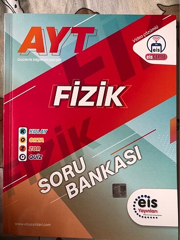 AYT FİZİK SORU BANKASI EİS YAYINLARI