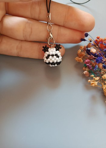 panda telefon charmı - Görsel 2