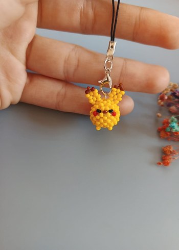 pikachu telefon charmı - Görsel 2