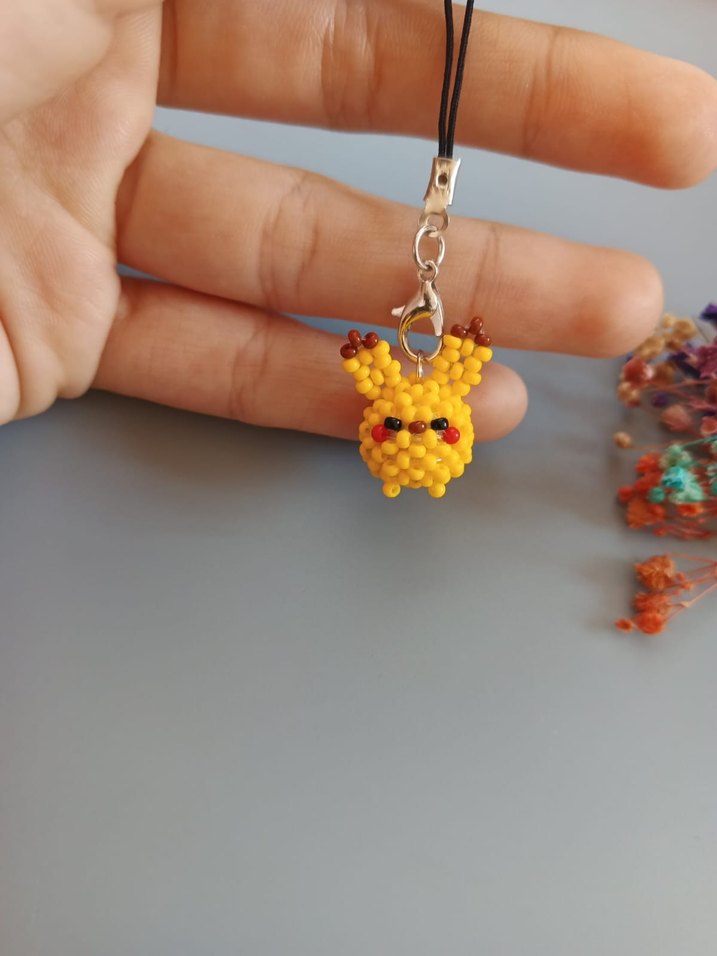 pikachu telefon charmı - Görsel 2