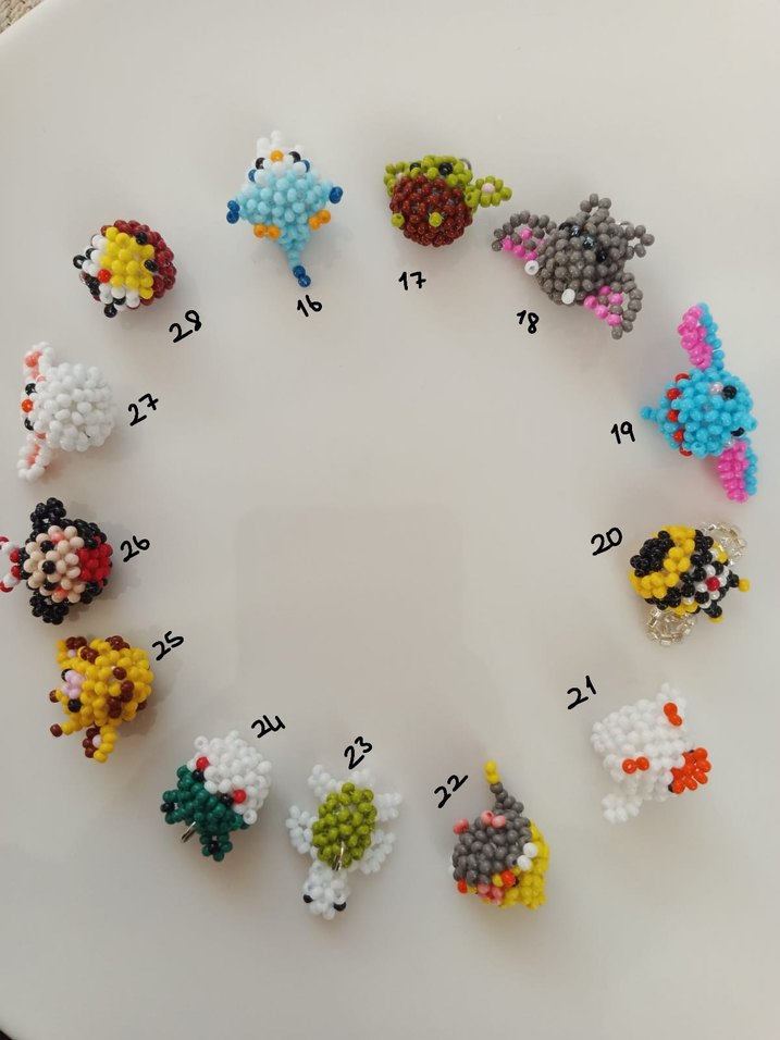 sevimli hayvanlar telefon charmı - Görsel 2