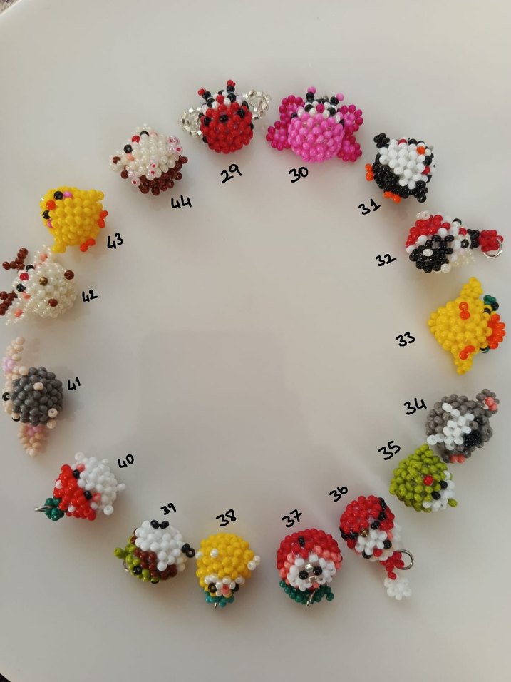 sevimli hayvanlar telefon charmı - Görsel 3