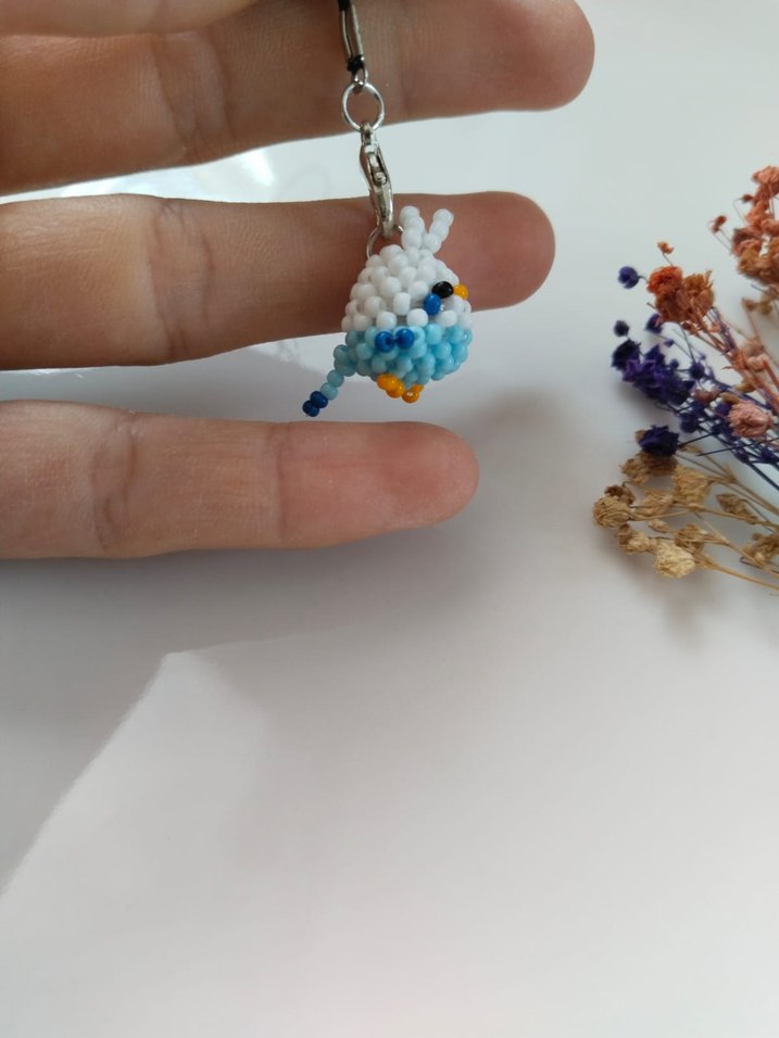 papağan telefon charmı - Görsel 2