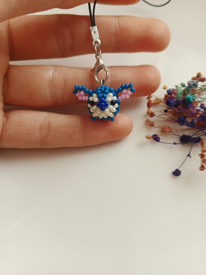 stitch telefon charmı - Görsel 2