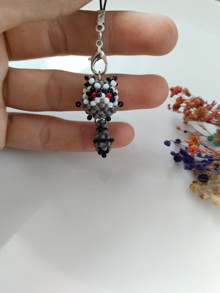 rakun telefon charmı - Görsel 2