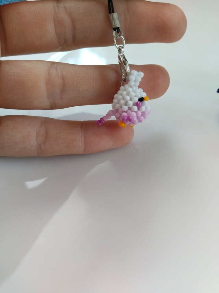 papağan telefon charmı - Görsel 2