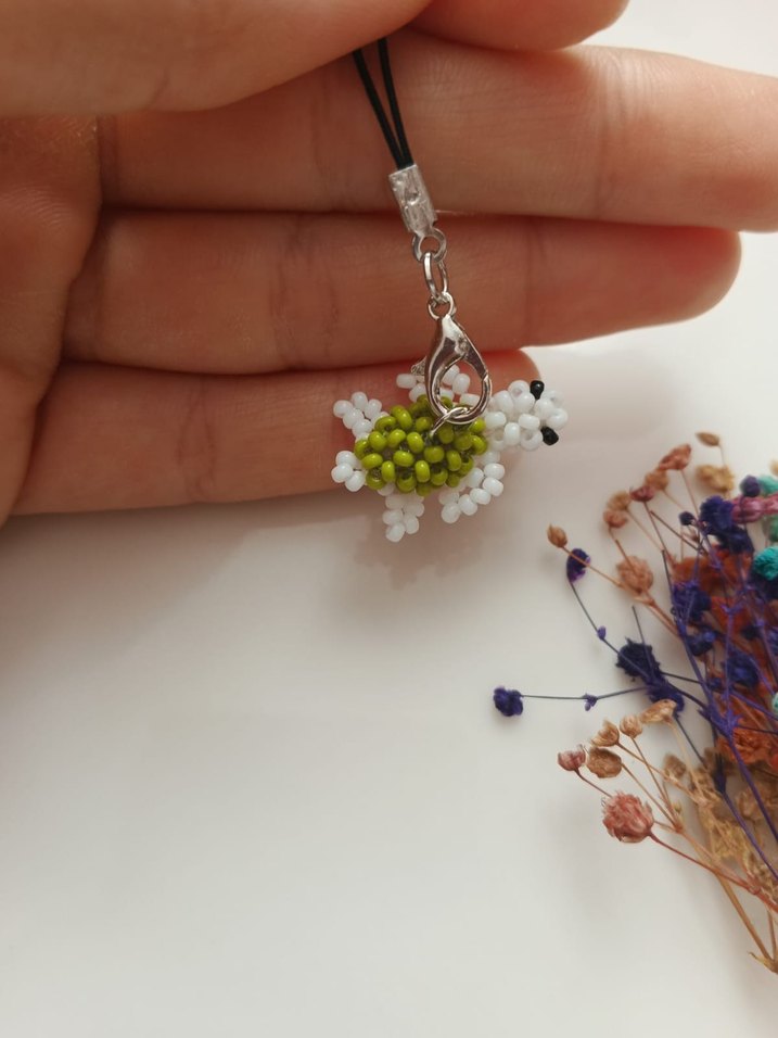 kaplumbağa telefon charmı - Görsel 2