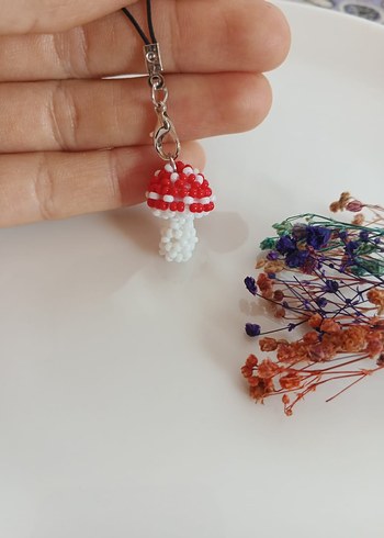 mantar telefon charmı - Görsel 2