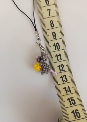 minik fare telefon charmı - Görsel 4