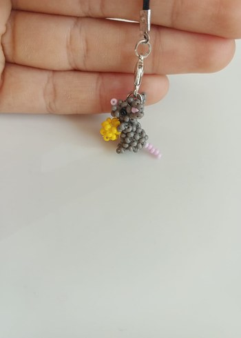 minik fare telefon charmı - Görsel 3