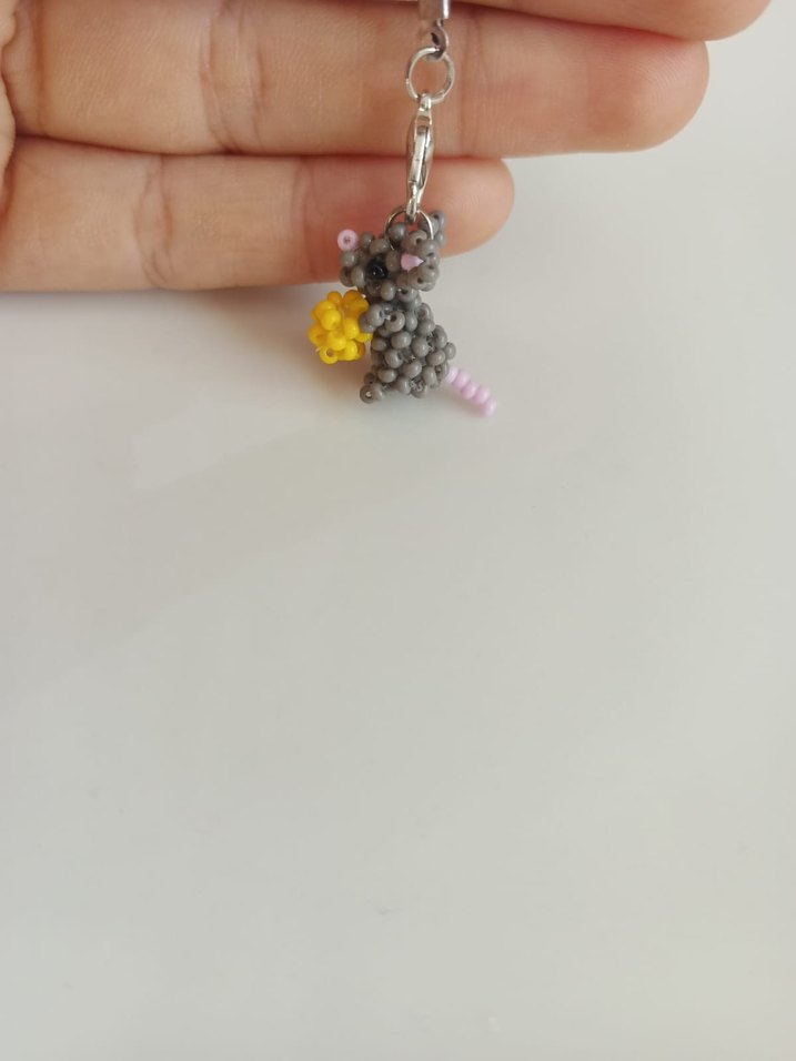 minik fare telefon charmı - Görsel 2