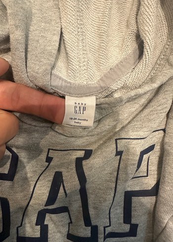 Gri Erkek Çocuk Kapüşonlu ve Eşofman Altı - Görsel 2