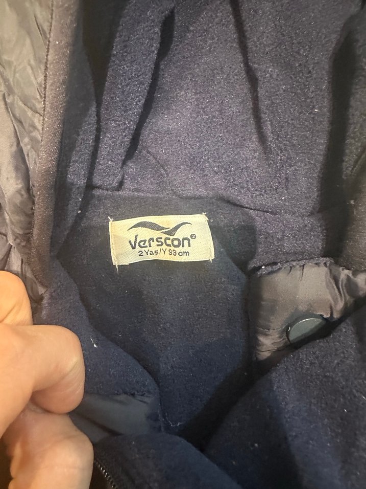 Koyu Mavi Bebek Şişme Tulum - Görsel 3