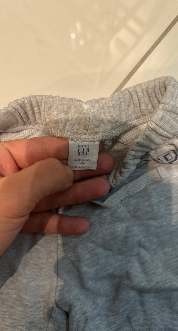 Gri Erkek Çocuk Rahat Kesim Eşofman Altı - Görsel 2