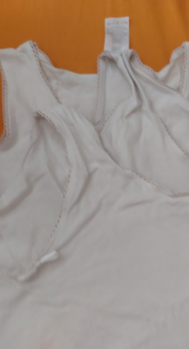 Beyaz Kız Çocuk Atlet 3'lu paket - Görsel 2