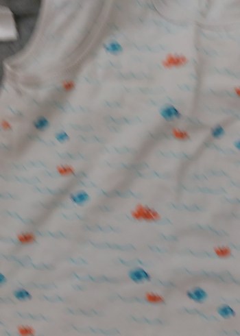 Çocuk Gri ve Baskılı Atlet Takımı - Görsel 3