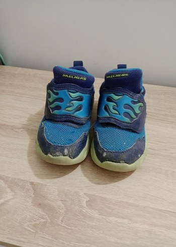 Renkli Erkek Çocuk Spor Ayakkabı Velcro - Görsel 5