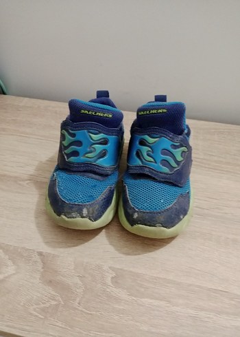 Renkli Erkek Çocuk Spor Ayakkabı Velcro - Görsel 6