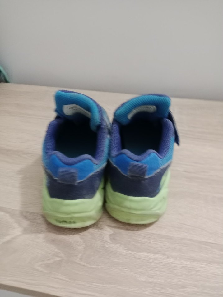 Renkli Erkek Çocuk Spor Ayakkabı Velcro - Görsel 4