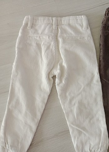 Erkek Çocuk krem ve Kahverengi Rahat Pantolon - Görsel 9