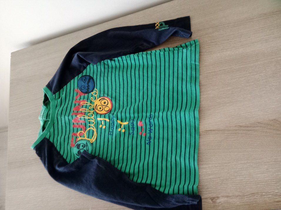 Erkek Çocuk Fermuarlı Yeşil Sweatshirt - Görsel 4