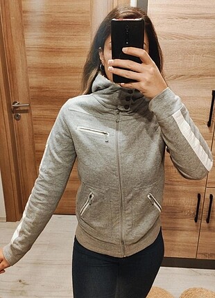 Fermuarlı sweatshirt/Hırka