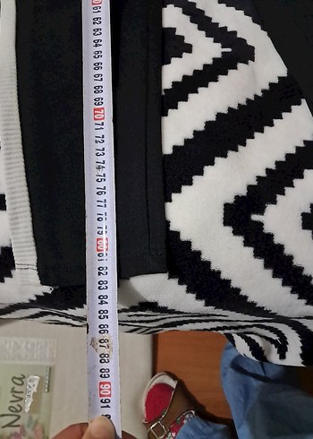 Beyaz Baskılı Uzun Kollu Kız Tişörtü ve tayt - Görsel 7