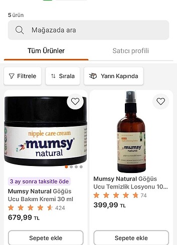 Meme ucu kremi ve losyonu