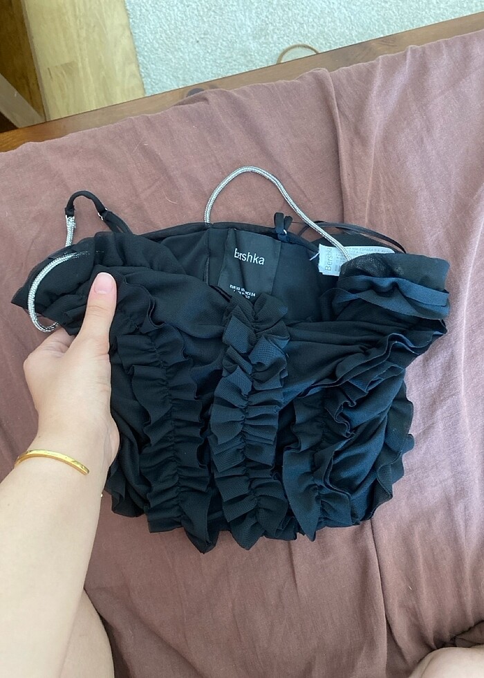 Askılı taslı üst - Görsel 4