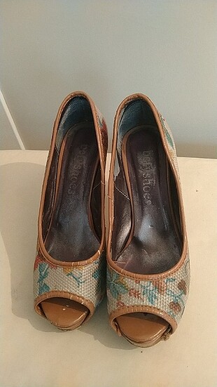 Betty Boop Platform yazlık çok rahat ayakkabı