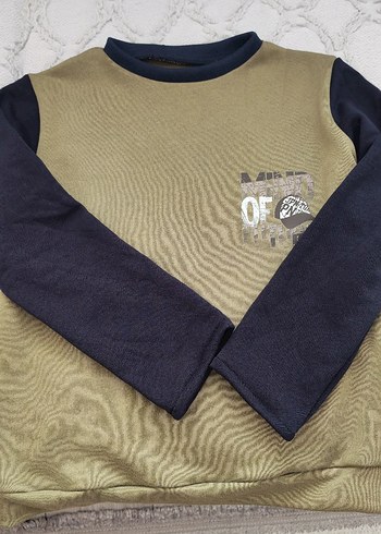 Erkek Çocuk Kapüşonsuz Sweatshirt - Görsel 3