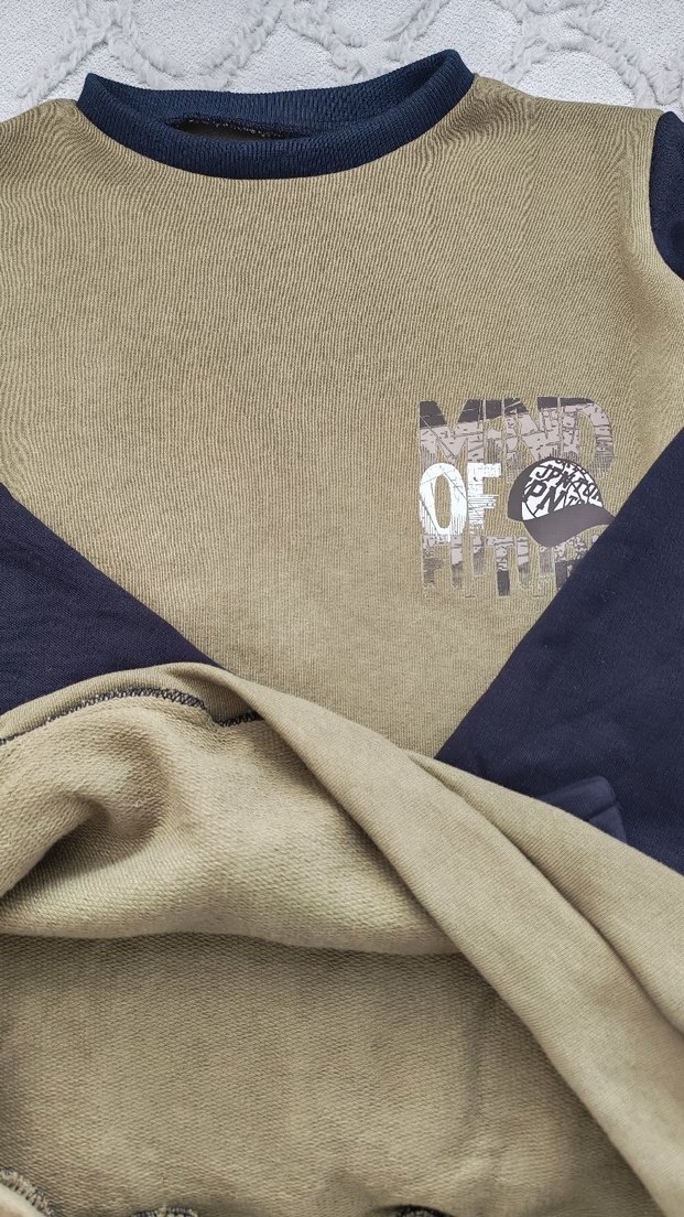 Erkek Çocuk Kapüşonsuz Sweatshirt - Görsel 2