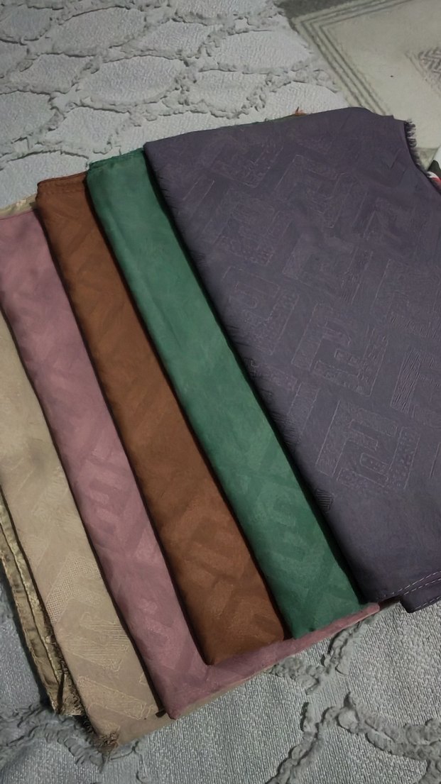 Kadın Pastel Renkli Şal - Görsel 3