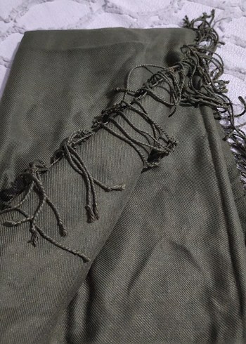 Yeşil Bohem Tarzı Kadın Şal - Görsel 2