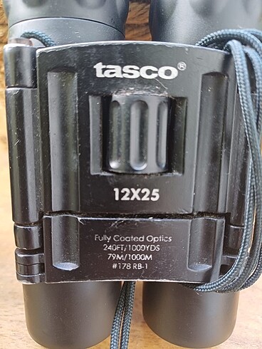 Orijinal Tasco 12x25 Dürbün - Görsel 5