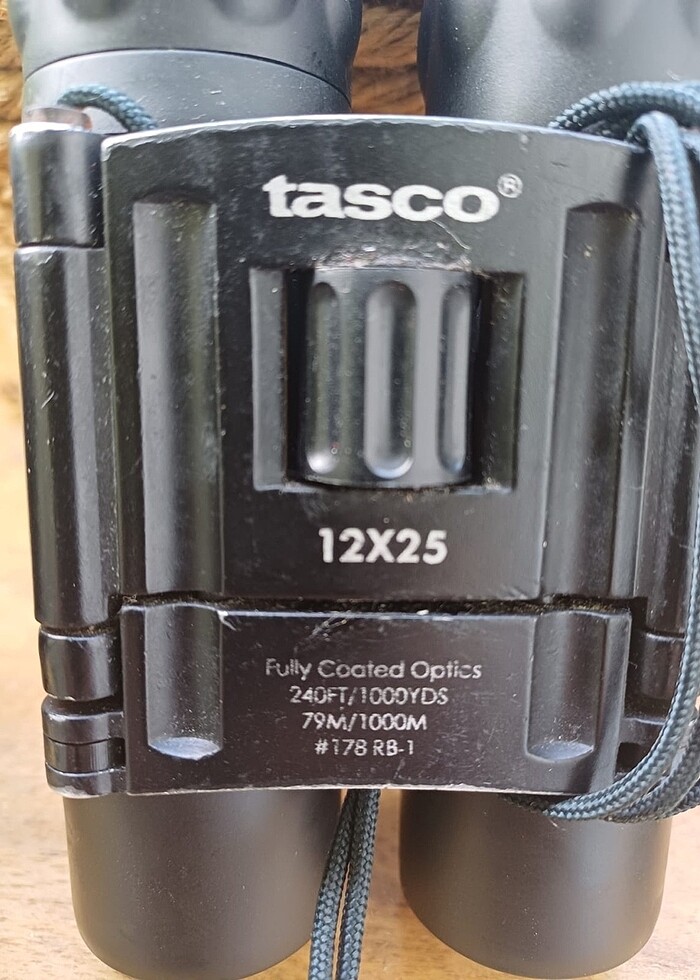 Orijinal Tasco 12x25 Dürbün - Görsel 5