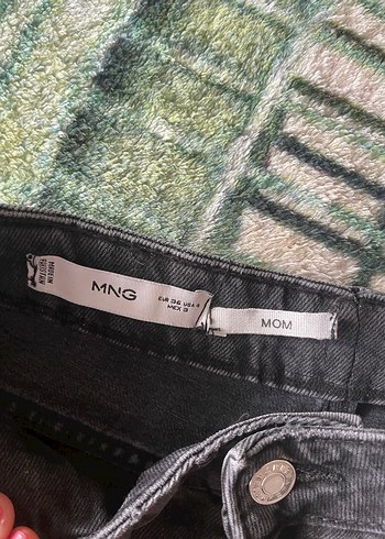 s Beden siyah Renk Orjinal Mango Gri Jean YENİ - S beden