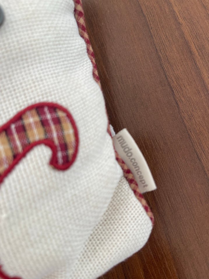 Mudo Concept Bordo Nakışlı Bohem Dekoratif Yastık - Görsel 2