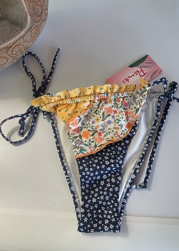 Penti Çiçek Desenli Bohem Kadın Bikini Altı
