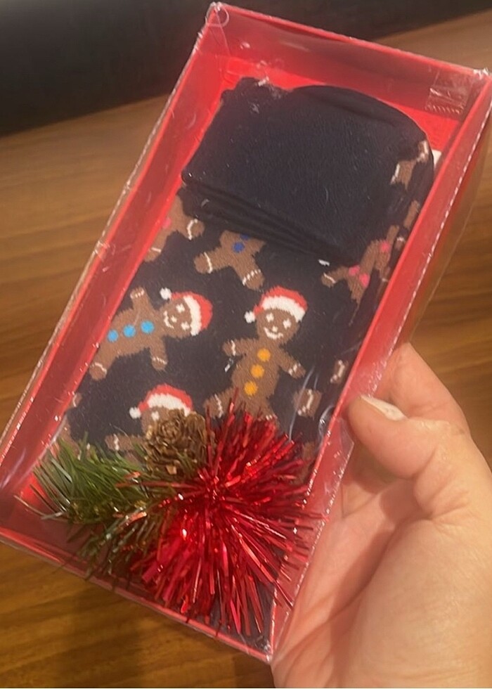 YENİ YIL HEDİYE ÇORAP ???? - Görsel 2